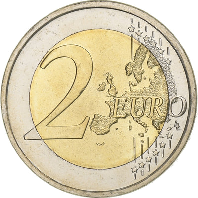 Finlande, 
            
               2 Euro, 
            
               30 ans   Drapeau européen