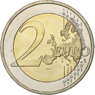 Finlande, 
            
               2 Euro, 
            
               Traité de Rome 50 ans