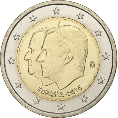 Espagne, 
            
               2 Euro, 
            
               Portraits