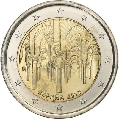 Espagne, 
            
               2 Euro, 
            
               2010