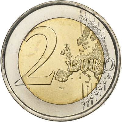 Espagne, 
            
               2 Euro, 
            
               2010