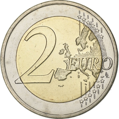 Pays-Bas, 
            
               2 Euro, 
            
               Abdication de la Reine Béatrix