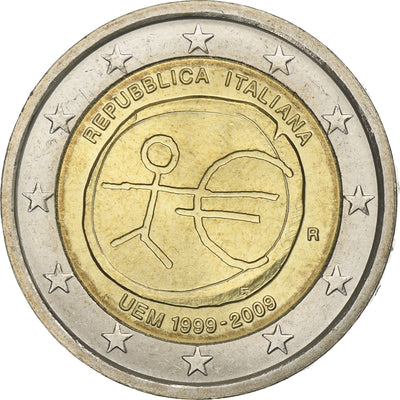 Italie, 
            
               2 Euro, 
            
               EMU