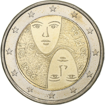 Finlande, 
            
               2 Euro, 
            
               2006