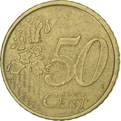 Espagne, 
            
               50 Euro Cent, 
            
               2001