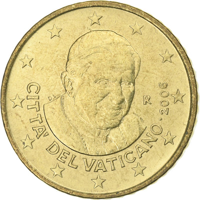 Cité du Vatican, 
            
               Benedict XVI, 
            
               50 Euro Cent