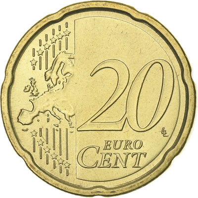 Cité du Vatican, 
            
               Benedict XVI, 
            
               20 Euro Cent