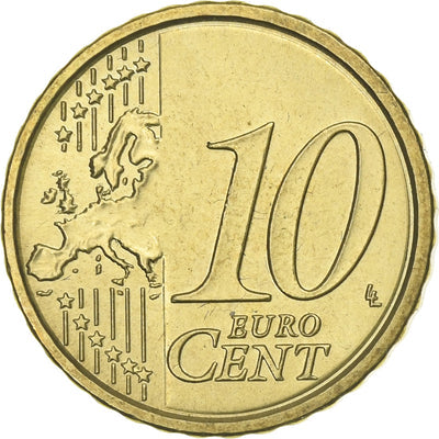 Cité du Vatican, 
            
               Benedict XVI, 
            
               10 Euro Cent