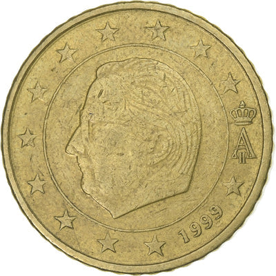 Belgique, 
            
               50 Euro Cent, 
            
               1999