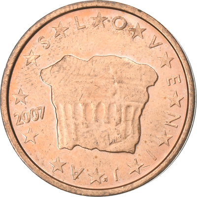 Slovénie, 
            
               2 Euro Cent, 
            
               2007