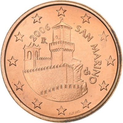 Saint Marin , 
            
               5 Centimes, 
            
               2006