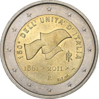 Italie, 
            
               2 Euro, 
            
               2011