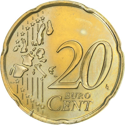 Monaco, 
            
               Rainier III, 
            
               20 Euro Cent