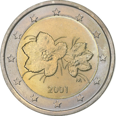 Finlande, 
            
               2 Euro, 
            
               2001