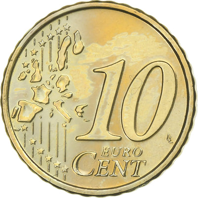 Finlande, 
            
               10 Euro Cent, 
            
               2001