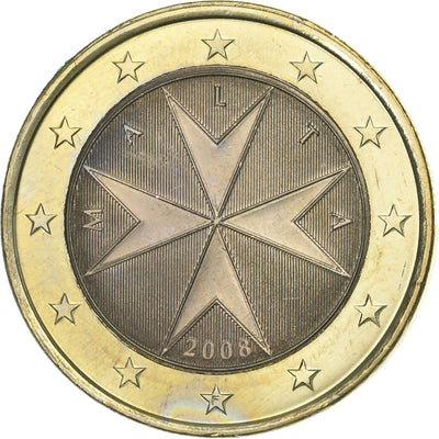 Malte, 
            
               Euro, 
            
               2008