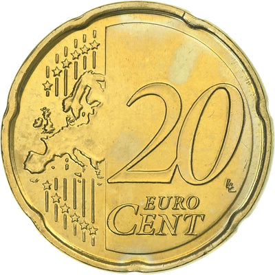 Malte, 
            
               20 Euro Cent, 
            
               2008