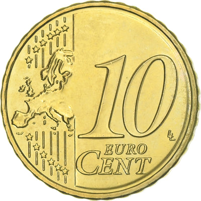 Malte, 
            
               10 Euro Cent, 
            
               2008