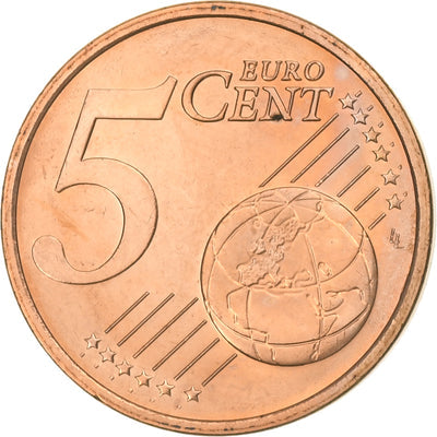 Malte, 
            
               5 Euro Cent, 
            
               2008