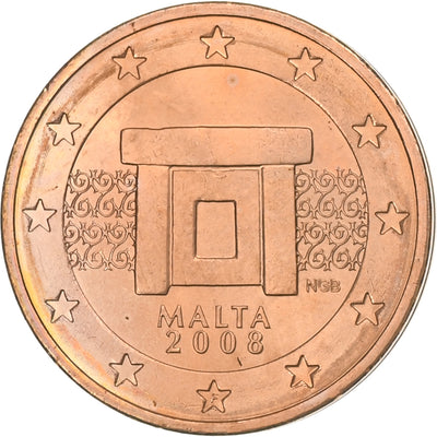 Malte, 
            
               2 Euro Cent, 
            
               2008