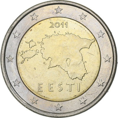 Estonie, 
            
               2 Euro, 
            
               2011