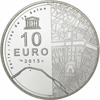 France, 
            
               10 Euro, 
            
               Grand Palais - Invalides