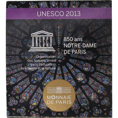 France, 
            
               5 Euro, 
            
               Unesco