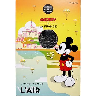 France, 
            
               10 Euro, 
            
               Mickey Libre comme l'air