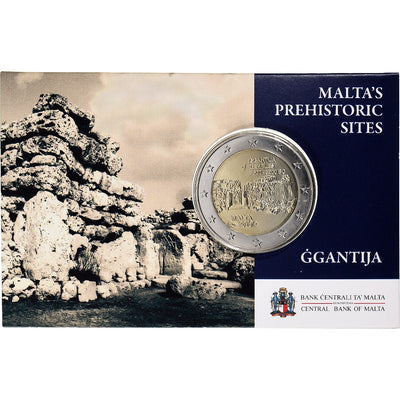 Malte, 
            
               2 Euro, 
            
               Ġgantija Temples