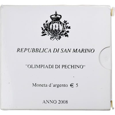 Saint Marin , 
            
               5 Euro, 
            
               Olympic Games