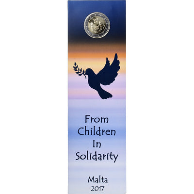 Malte, 
            
               2 Euro, 
            
               solidarity through love