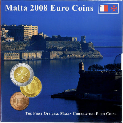 Malte, 
            
               Set 1 ct. - 2 Euro, 
            
               euro set