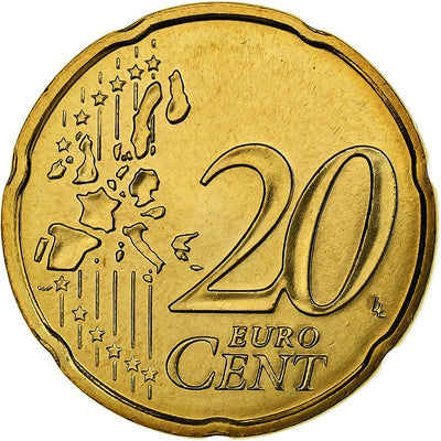 France, 
            
               20 Euro Cent, 
            
               BU