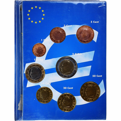 Belgique, 
            
               Set 1 ct. - 2 Euro, 
            
               euro set