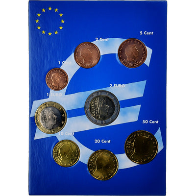 Luxembourg, 
            
               Set 1 ct. - 2 Euro, 
            
               euro set