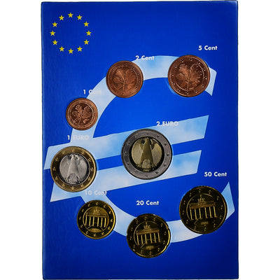 Allemagne, 
            
               Set 1 ct. - 2 Euro, 
            
               euro set