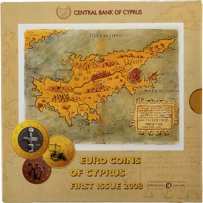 Chypre, 
            
               Set 1 ct. - 2 Euro, 
            
               FDC