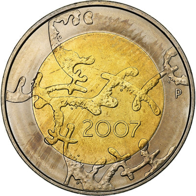 Finlande, 
            
               5 Euro, 
            
               2007