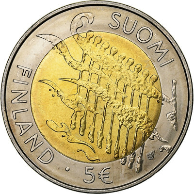 Finlande, 
            
               5 Euro, 
            
               2007