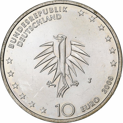 Allemagne, 
            
               10 Euro, 
            
               Gorch Fock