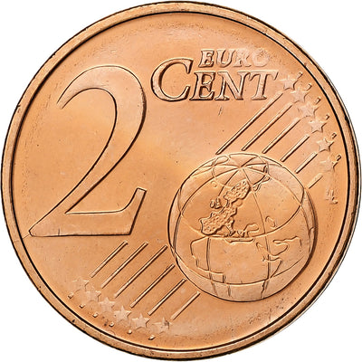 Grèce, 
            
               2 Euro Cent, 
            
               2005