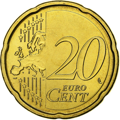 Vatican, 
            
               Benedict XVI, 
            
               20 Euro Cent