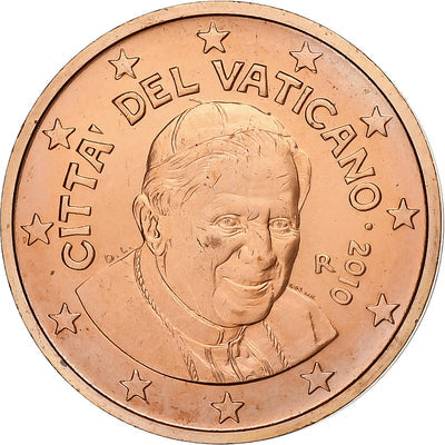 Vatican, 
            
               Benedict XVI, 
            
               2 Euro Cent