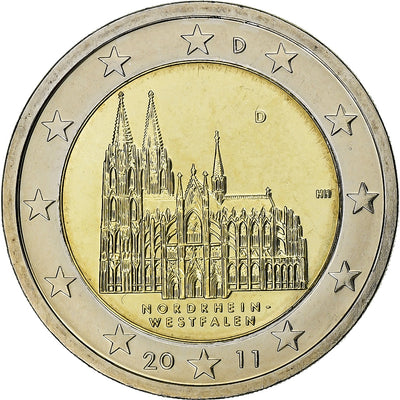 France, 
            
               2 Euro, 
            
               Nordrhein-Westfalen