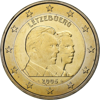 Luxembourg, 
            
               2 Euro, 
            
               Guillaume