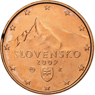 Slovaquie, 
            
               Euro Cent, 
            
               2009