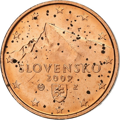 Slovaquie, 
            
               2 Euro Cent, 
            
               2009