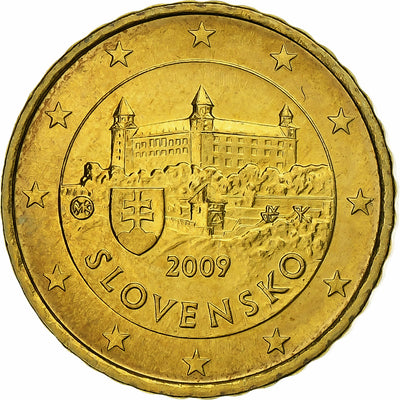 Slovaquie, 
            
               10 Euro Cent, 
            
               2009