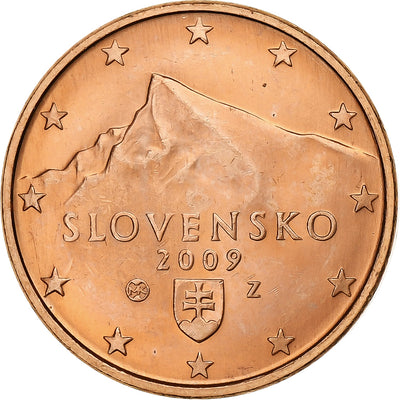 Slovaquie, 
            
               5 Euro Cent, 
            
               2008