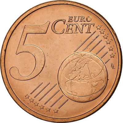 Slovaquie, 
            
               5 Euro Cent, 
            
               2008